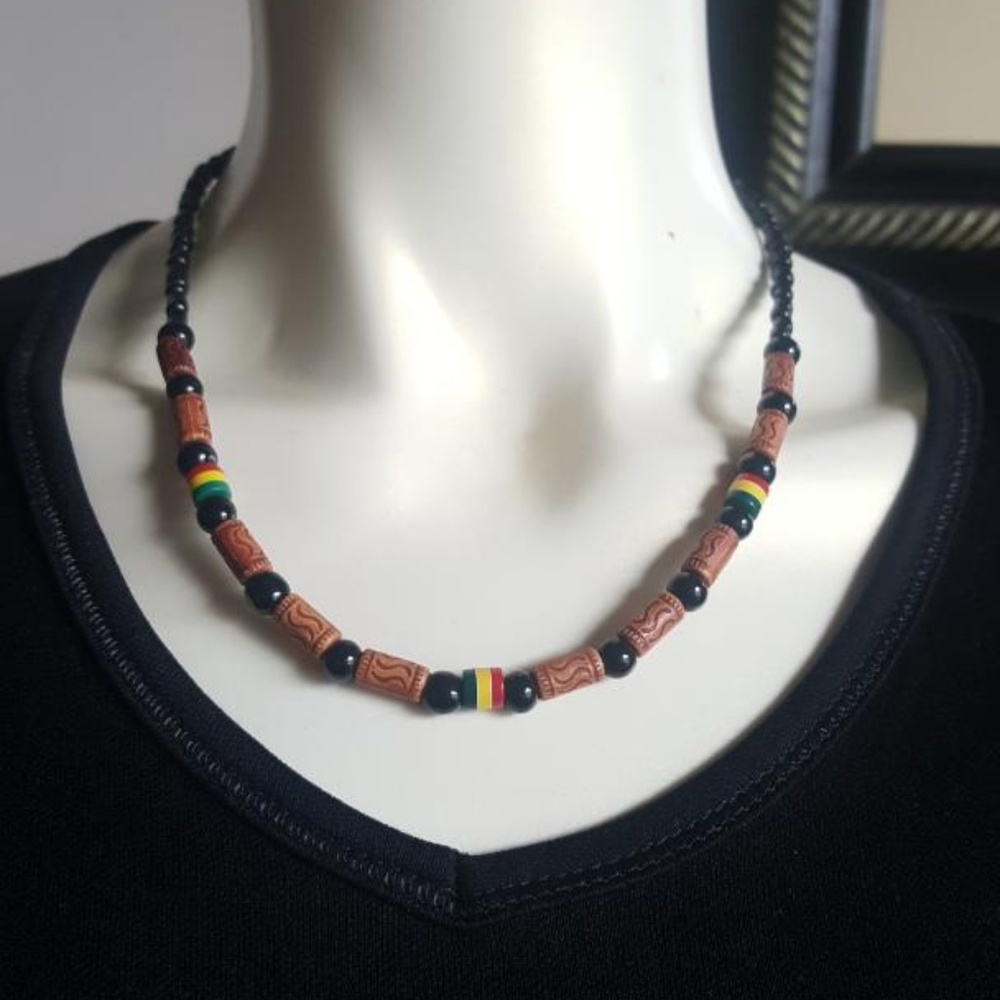 🎁🎁African Inspired Handmade Necklace
